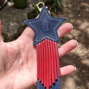 Portland Leather Goods Austin exclusive Star keychain flair